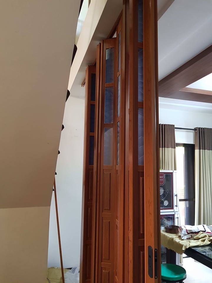 Accordion Doors Installation at Greenwoods Cainta